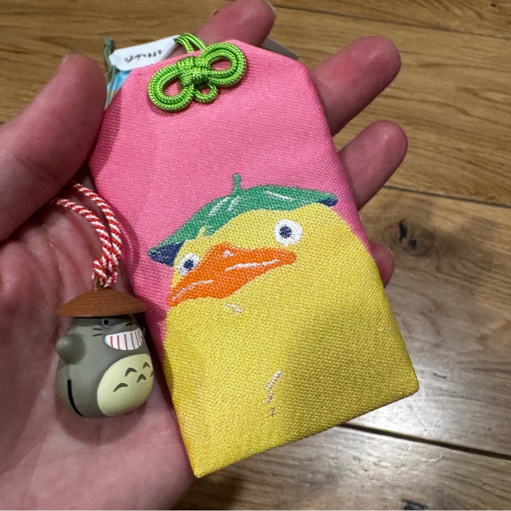 Studio Ghibli Park Exclusive Dondoko Forest Amulet Set NWT — Totoro & Spirited